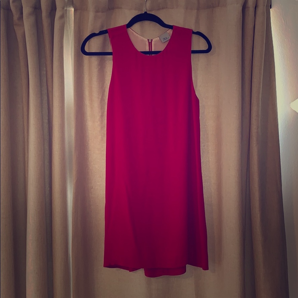 Hot pink minidress